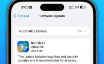苹果发布iOS 16.1.1 其中包含错误修复和改进