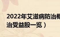 2022年艾滋病防治概念股票名单（艾滋病防治受益股一览）