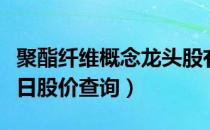 聚酯纤维概念龙头股有哪些（聚酯纤维股票今日股价查询）
