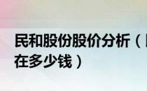 民和股份股价分析（民和股份002234股票现在多少钱）
