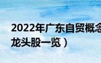 2022年广东自贸概念股票有那些（广东自贸龙头股一览）