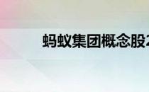 蚂蚁集团概念股2022年名单一览