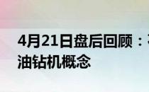 4月21日盘后回顾：石化机械跌6.4%领跌石油钻机概念