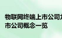 物联网终端上市公司龙头有哪些物联网终端上市公司概念一览