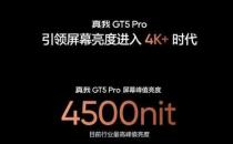 ​真我GT5 Pro发布 4500nit峰值亮度 支持掌纹解锁 首销3298元起