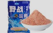 野战蓝鲫可以单独洗成面筋饵吗