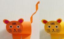 怎么做小老虎的方法 卷纸芯简单手工制作老虎