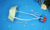 怎么折最简单的降落伞 手工纸降落伞玩具制作