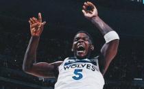 爱德华兹27分唐斯27+12 森林狼大胜掘金2-0